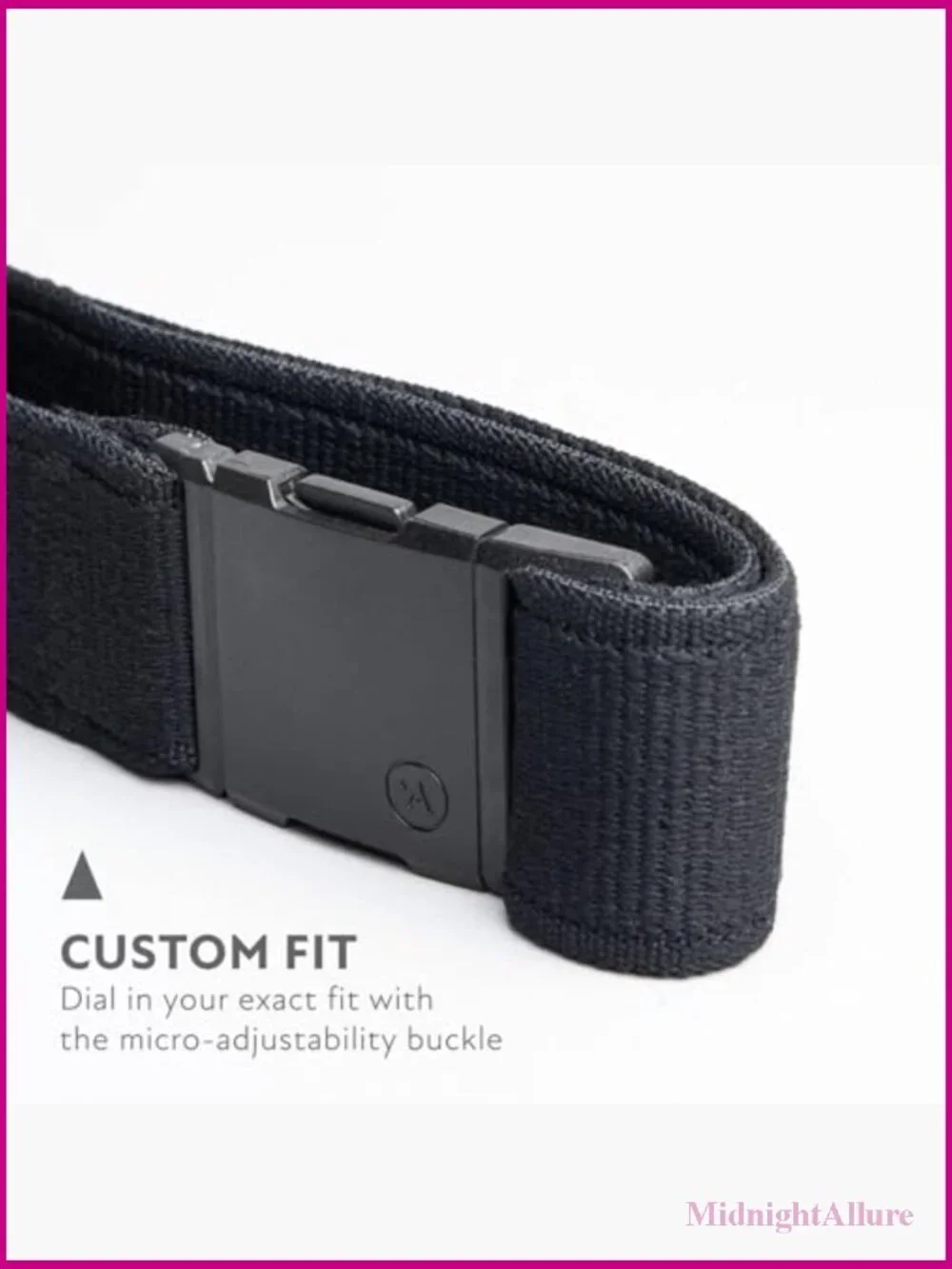 Heavy Duty Stretch Adventure Belt with Metal Free Buckle